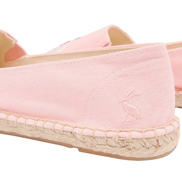 NWT Joules Llama Embroidered Canvas Espadrille - Picture 6 of 11